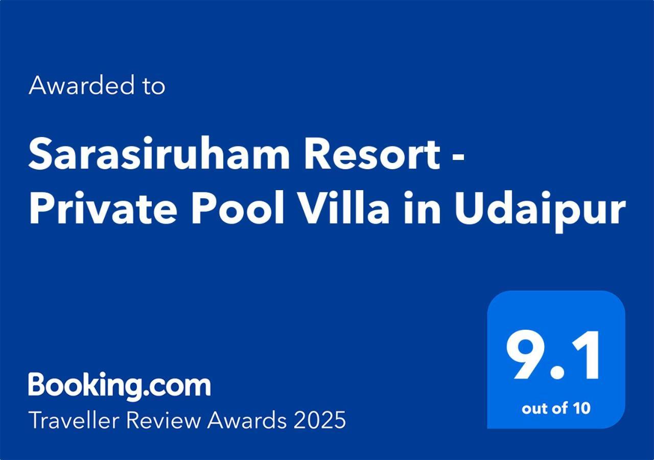 Sarasiruham Resort - Private Pool Villa In Udaipur Buitenkant foto